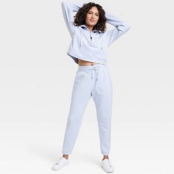 All in Motion Pants - Women's Fleece Joggers - All in Motion Lavender light purple new lounge pants